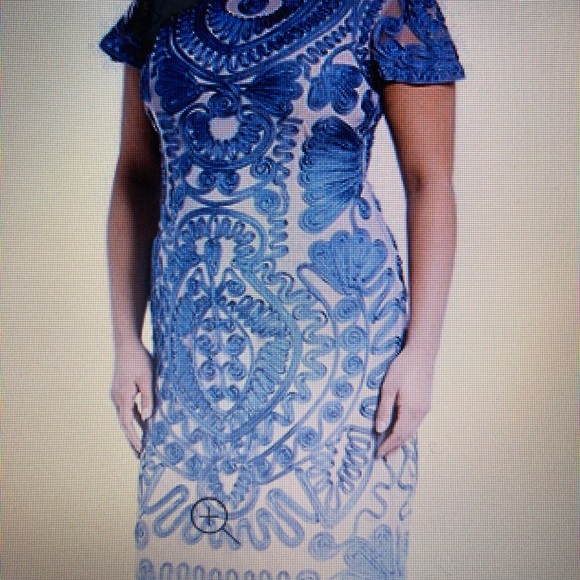 JS Embrodreided Dress - Picture 2 of 2